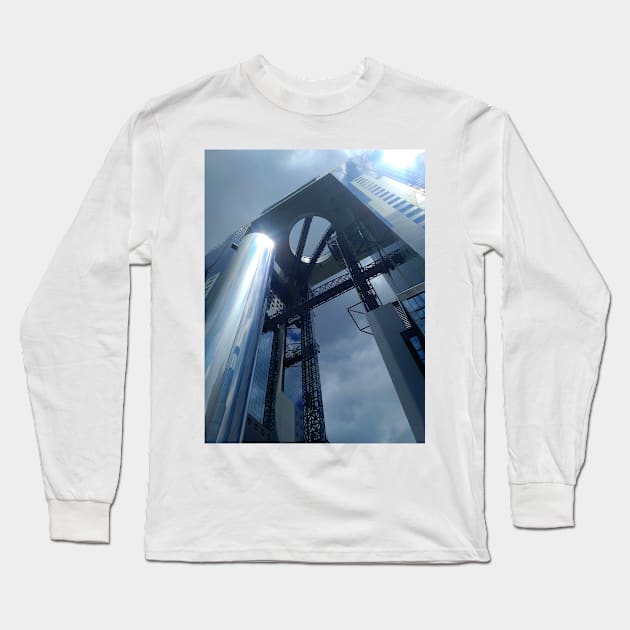 Umeda Sky Building, Osaka, Japan Long Sleeve T-Shirt by IgorPozdnyakov